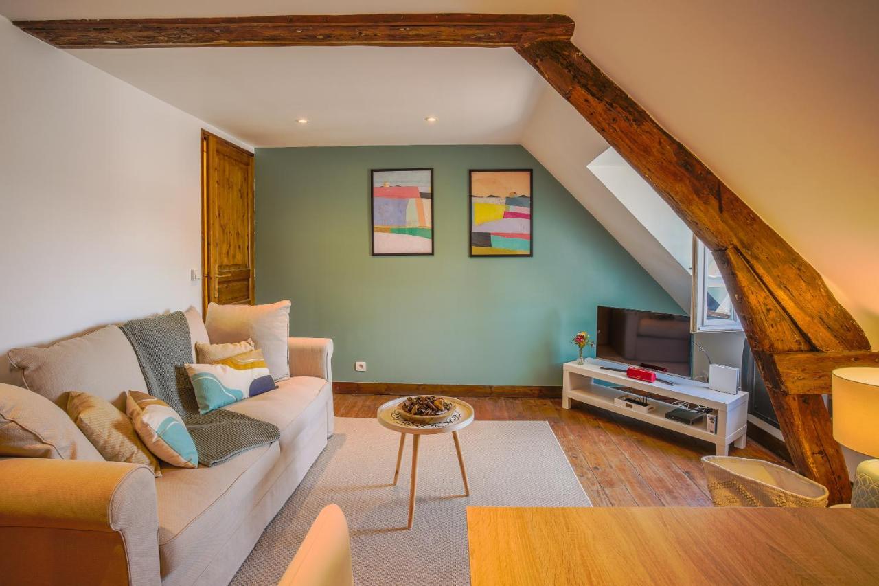 Le Nid De Bavole - Duplex De Charme Au Coeur D'Honfleur Eksteriør billede