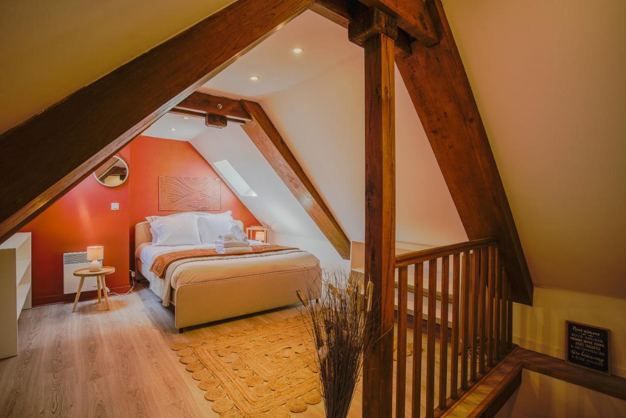 Le Nid De Bavole - Duplex De Charme Au Coeur D'Honfleur Eksteriør billede
