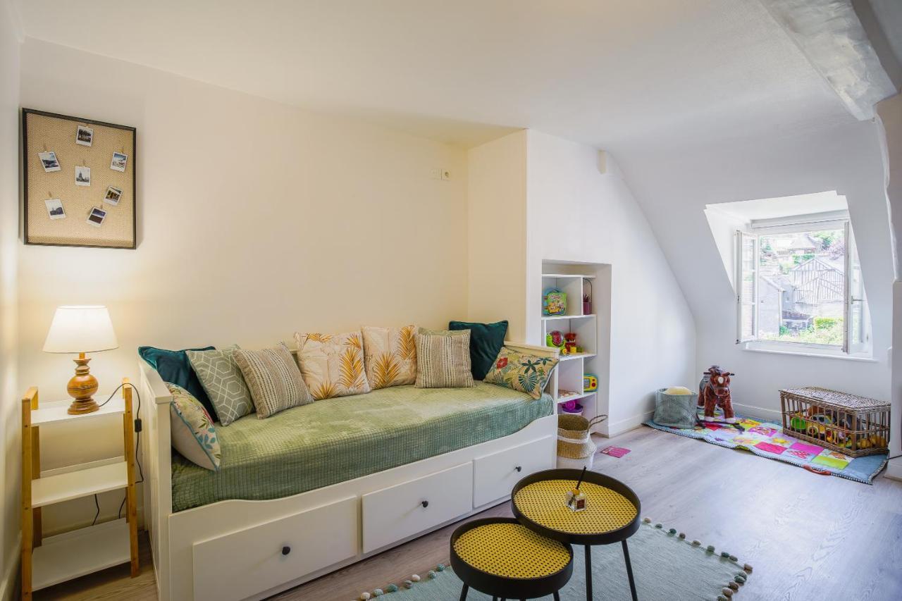 Le Nid De Bavole - Duplex De Charme Au Coeur D'Honfleur Eksteriør billede
